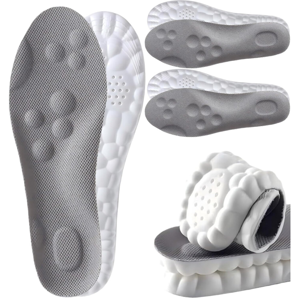 2026 New Upgraded 4D Cloud Insoles for Men & Women | Memory Foam Anti-Fatigue Insoles with Arch Support for Foot Pain Relief