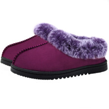 Pantoufles-bottes en mousse à mémoire de forme pour femmes, confortables et douillettes, en fausse fourrure, semelle en caoutchouc antidérapante,