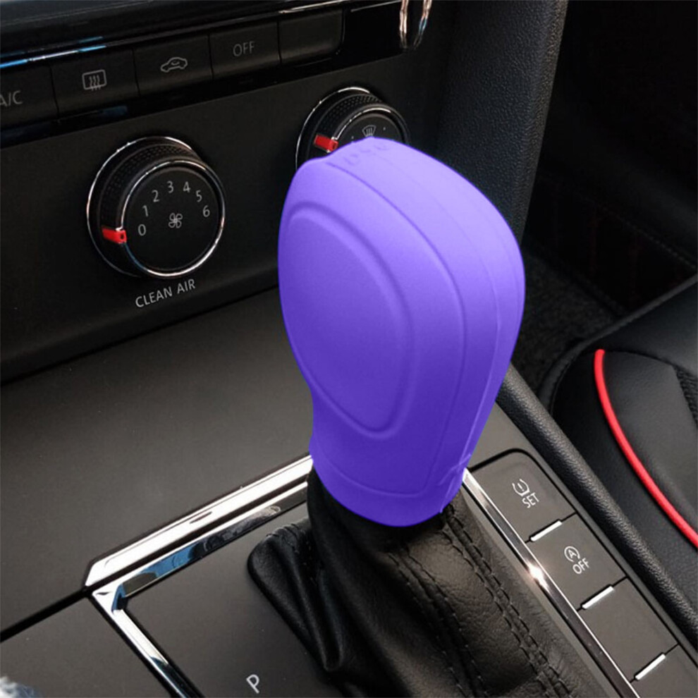 Universal Car Gear Shifter Knob Cover Â Elastic, Anti-Slip, Breathable, Fits Most Vehicles (3.15" X 2.36"), Multiple Colors 9193271106852