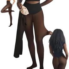 Nový kompresní pás a možnost s jedním švem, legíny The Original Magic Fleece Lined, průsvitné a hřejivé pro ženy, plus size