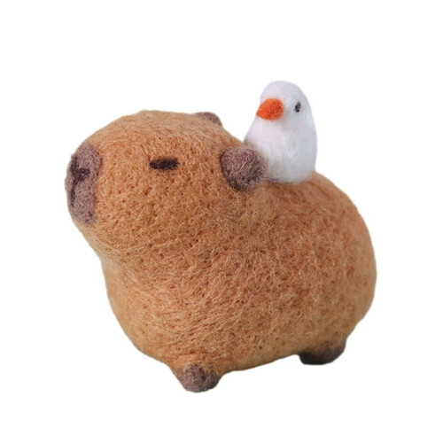 Kits de materiais para feltragem com agulha e ferramentas Capybara