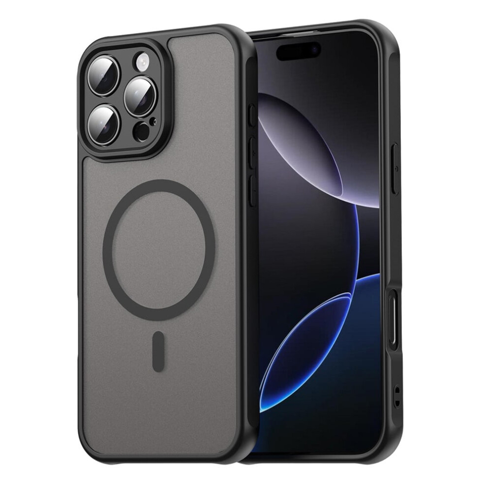Iphone 16 Pro Max Magnetic Matte Case Â Magsafe, Black 9122141665533