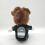 Plush Doll Black Stuffed Animal Pillow 9.8 Inch 5