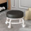Praktische Wohnzimmermöbel: Hocker, Schwarz (1er-Set) 1
