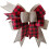 Φιόγκοι από λινάτσα Buffalo Plaid για στεφάνι – Πακέτο των 2, 12"x9.4", Ρουστίκ διακόσμηση 1