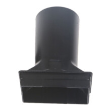 Tubos de conducto de aire universales de 38 mm de diámetro para ventilador de refrigeración de aire de cocina de 12 V, 24 V y 5 V (97 x 97 x 33 mm)