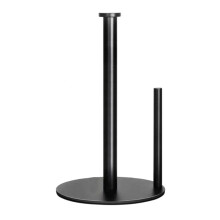 Paper Towel Holder Countertop, Standing Paper Roll Holder with Anti Slip Weighted Base, Stainless Steel Freestanding Paper Towel Holder for Kitchen