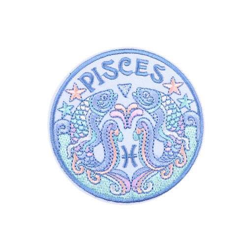 Ysmzzmsy 1 Pisces Piece Iron-On Patch