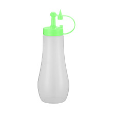 Liquidation Multi-Hole Salad/Sauce Squeeze Bottle, 250ml, Green, Leakproof – Compatible with Ketchup, Honey, Seasonings