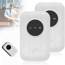4G Portable Wi-Fi Router with LTE MIFI, SIM Card Slot, Compatible with Unlimited Satellite Internet
