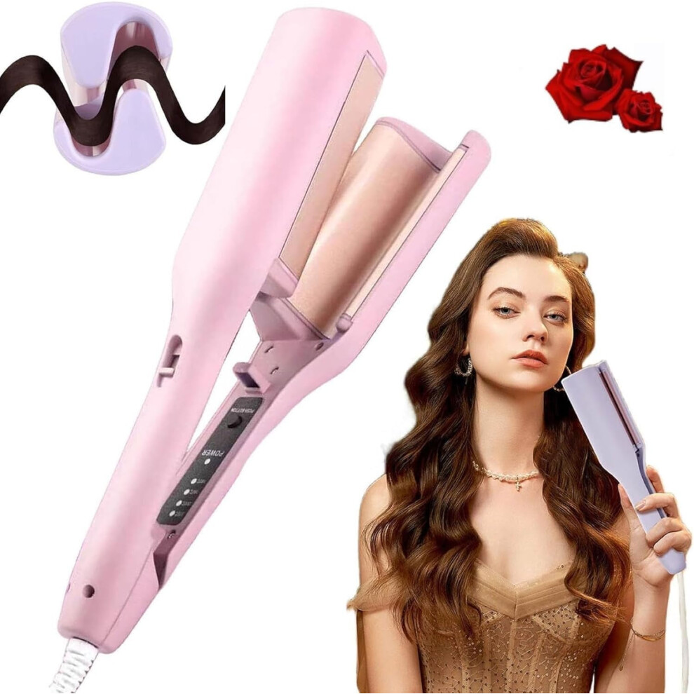 Hair Styling Tool Ionic Crimper Waver Curling Iron 3-in-1