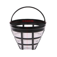 Spring Home Savings!Stainless Steel Coffee Filter - 4- 6 Cup Basket Reusable Metal Filter For Mainstream Coffee Maker And Independent Use