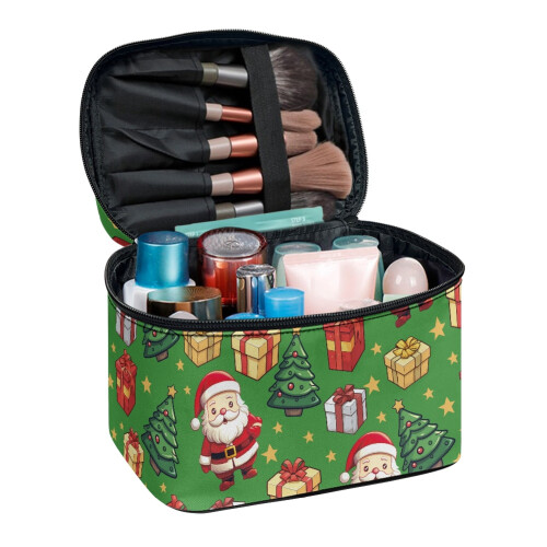Portable Makeup Bag Organizer Polyester 8.86" x 6.5" x 5.9"