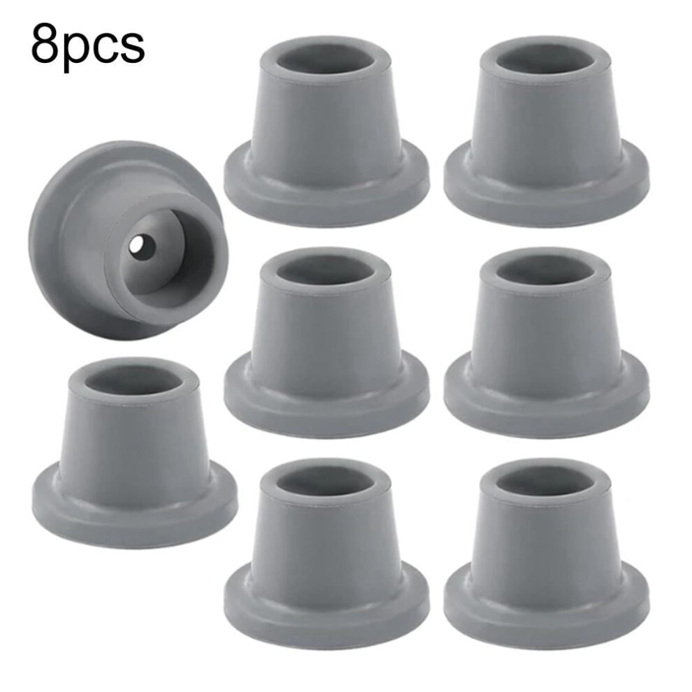 8pcs Anti-Slip Rubber Feet for Shower Chairs for Durable &Stable Bathing Support