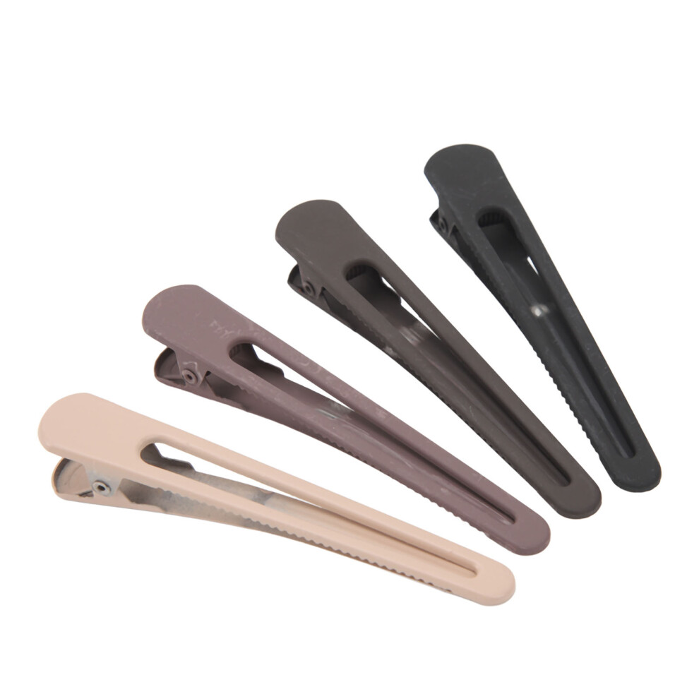 40pcs Hair Duck Bill Clips, Bend Crease Free Alloy