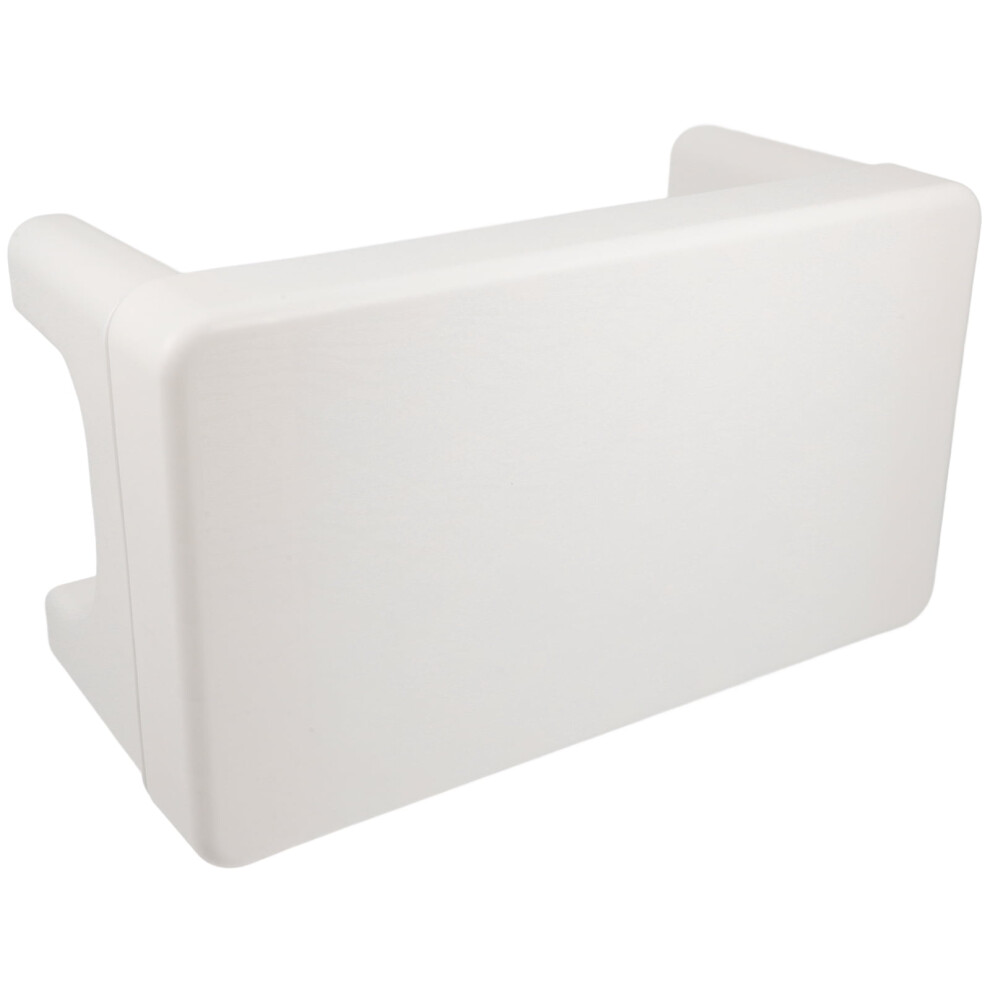 Bathroom Footstool Toilet Step Stool Pp Anti-Slip 1Pack White