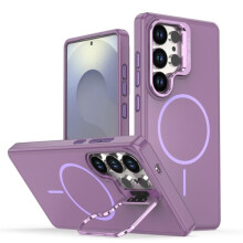 Slim Frosted Purple Phone Case for Samsung Galaxy S24 Ultra