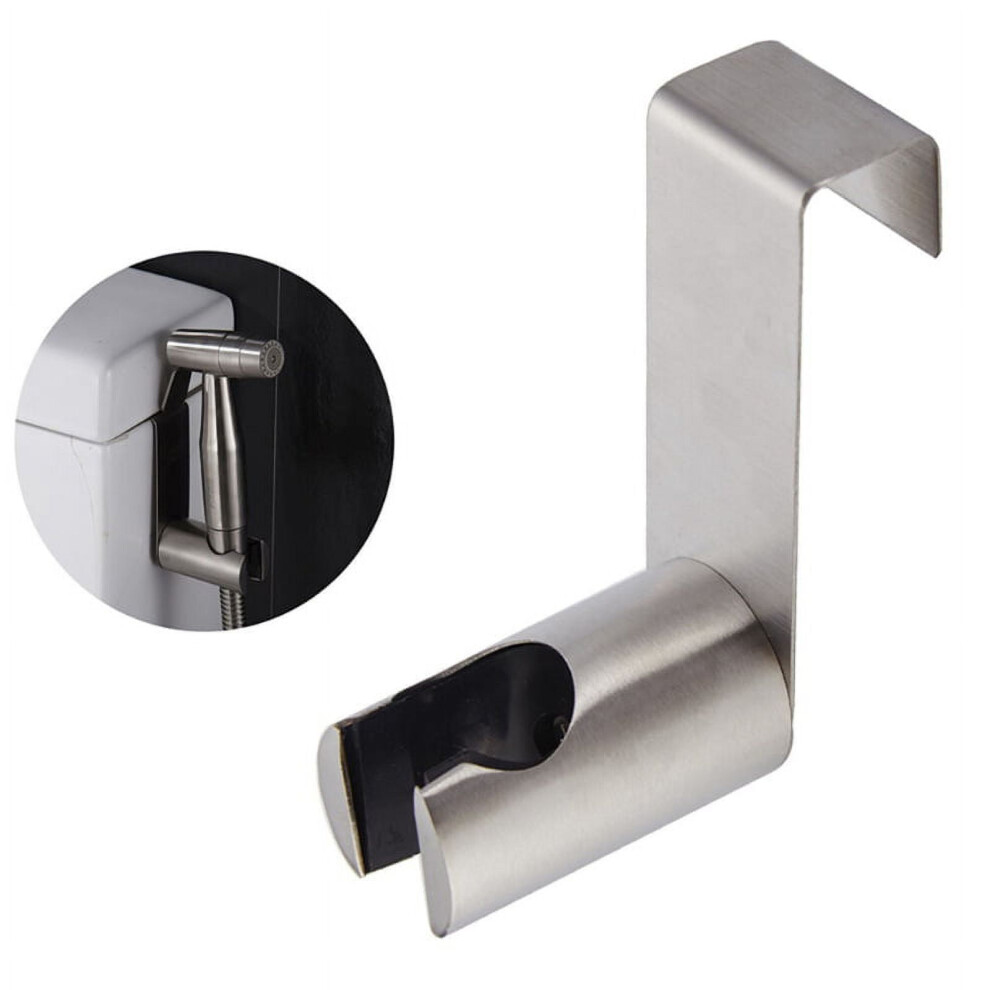 Bidet Sprayer Holder Toilet Bathroom Attachment Hanging Bracket For Handheld Shower Wand, Diaper Sprayer (1Pc) 9353595663114