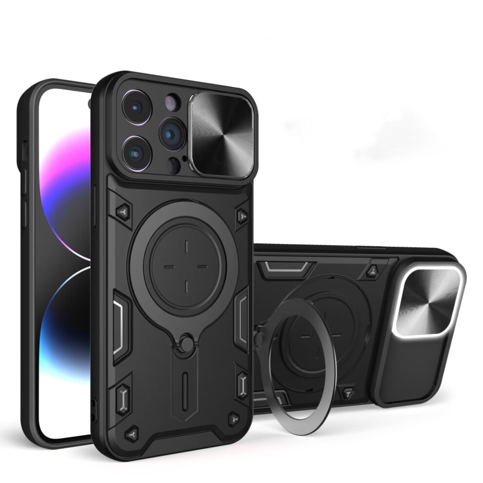 Iphone 16 Pro Max 6.9" Rugged Magnetic Car Case Black 975221412881
