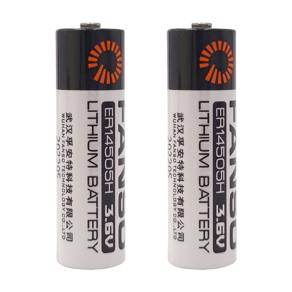 2Pcs Er14505h Aa 3.6V Battery For Er14505 Ls14500 2700Mah Lithium Battery Power 9353595665699