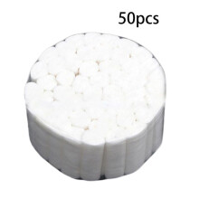 ESTONE 50Pcs White Disposable Dental Cotton Rolls High Absorbent Non-Sterile for Dentists Nose Plugs Nosebleed Kit Accessories