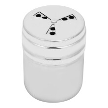 Stainless Steel Seasoning Bottles, Windmill Shape Holes Lid Offers Precise Pouring, Multipurpose Glass Spice Jars Reusable And Safe For Direct Food