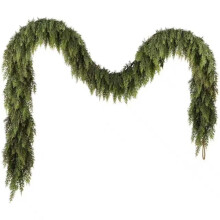 Artificial Cedar Wreath 9ft indoor outdoor holiday