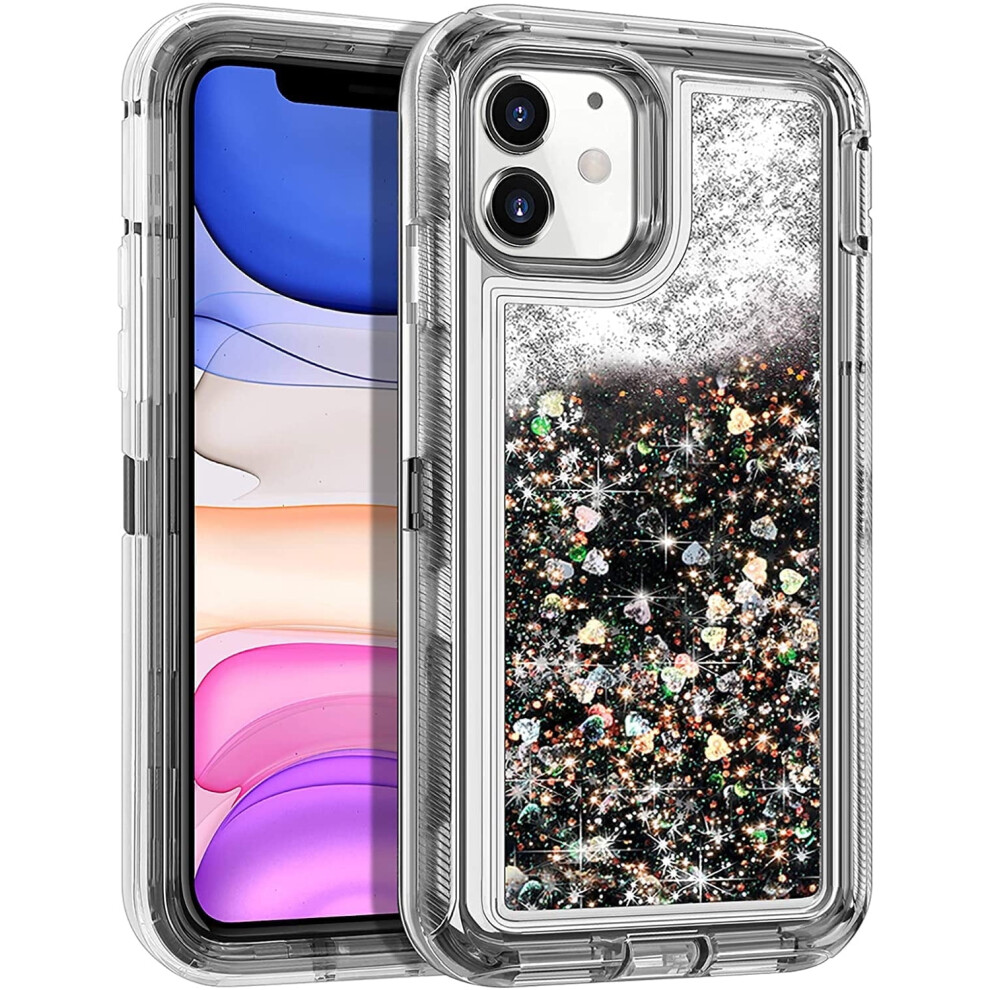 Liquid Quicksand Glitter Case For Iphone 16/15/14, Heavy 975221414304