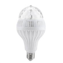 Rotating Led Strobe, Disco Ball Light With Sound Activated Party Bulb And High-Quality Plastic Abs, Create Unforgettable Moments With Multi-function