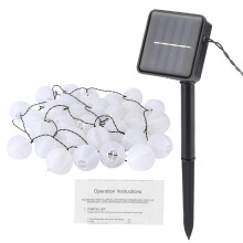 Easy Installation Patio Decor, Connectable Mini Lantern String Lights With Solar Powered Led Lanterns, Waterproof Outdoor Decorative Lights For
