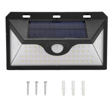 Aluminum Wall Sconce, Elevate Your Outdoor Decor with Elegant and Functional Solar Outdoor Lights, Perfect for Roads Gardens Yards Parking Lots (Dusk