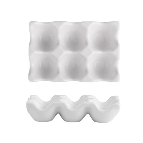 Sleek And Functional Egg Storage, Ceramic Egg Holder Brings Style To Your Kitchen