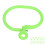 Double Loops Design Durable Cattle Nose Ring Plastic Traction Ring for Livestock Control with Smooth Edge Protection 4
