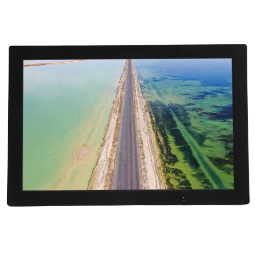 Remote Control Digital Picture Frame USB Flash Drive HD Display IPS Screen Digital Photo Frame With Slide Show Featuring Motion Sensor Plug And Play 1