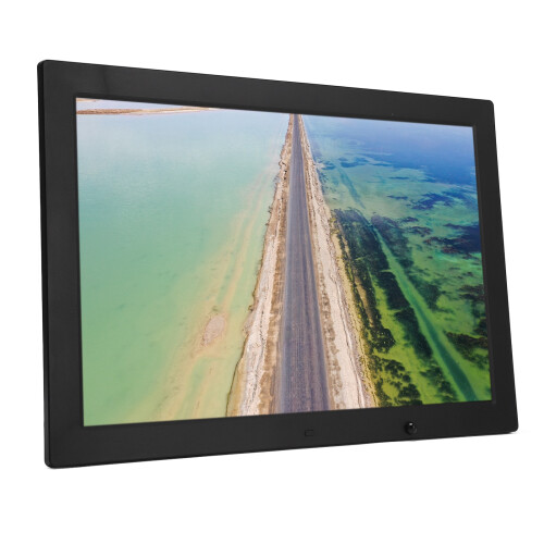 Remote Control Digital Picture Frame USB Flash Drive HD Display IPS Screen Digital Photo Frame With Slide Show Featuring Motion Sensor Plug And Play 2