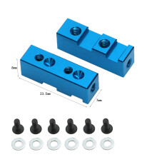 Support de servo en métal 54587 pour G601 WR-02 GF01 Voiture RC Bleu, Durable et Précis