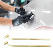 2 Stück 0,5 mm & 0,7 mm Fluid Writer Farbapplikator-Stift mit Aluminiumgriff