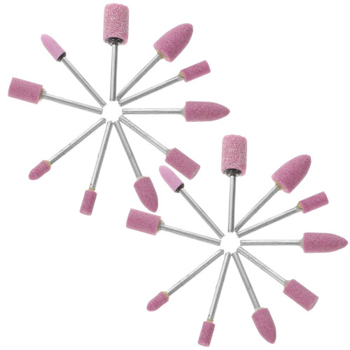 20Pcs Abrasive Mounted Grinding Stones for Drill and Rotary Tools