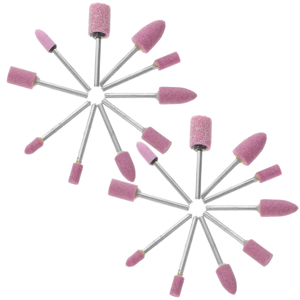 20Pcs Abrasive Mounted Grinding Stones For Drill And Rotary Tools 3703108442105