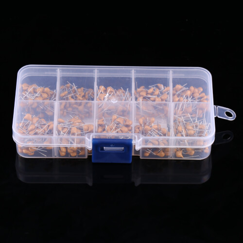 Surface Marked With Plastic Storage Box Multilayer Monolithic Ceramic Capacitor Wide Capacitance Compact Design High Capacitance Assortment Kit 1