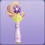 Type 3 Glow Princess Wand - Plastic, 3x Built-in 1