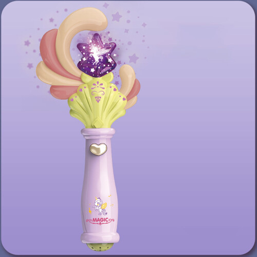 Type 3 Glow Princess Wand - Plastic, 3x Built-in