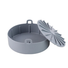 Eco-Conscious Silicone Air Fryer Liners, Reusable Air Fryer Accessories for Sustainable Cooking, Easy Clean Non-Stick Mats for Hassle-Free Meal Prep