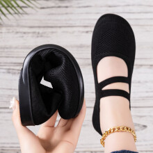 Ballerine Willtoo da donna – Pieghevoli, ortopediche, con supporto plantare, solette massaggianti, suola in gomma, fascia elastica, comode,