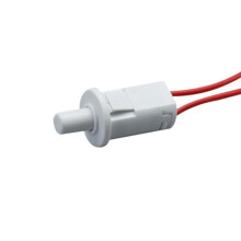 Interrupteur à bouton-poussoir pour éclairage de placard/armoire, interrupteur de porte de réfrigérateur AC250V, compatible avec les commandes de