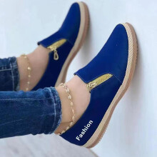 Damesschoenen, casual, veelzijdig en comfortabel, van canvas, in de uitverkoop.