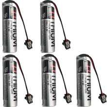 5 kpl ER6V/3.6V2400mAh akku SM-liittimellä OTC Robot5096-434PLC AA-paristolle