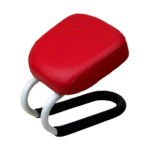 Sgabello da meditazione inginocchiato, panca ergonomica per la preghiera a casa, inginocchiato rosso