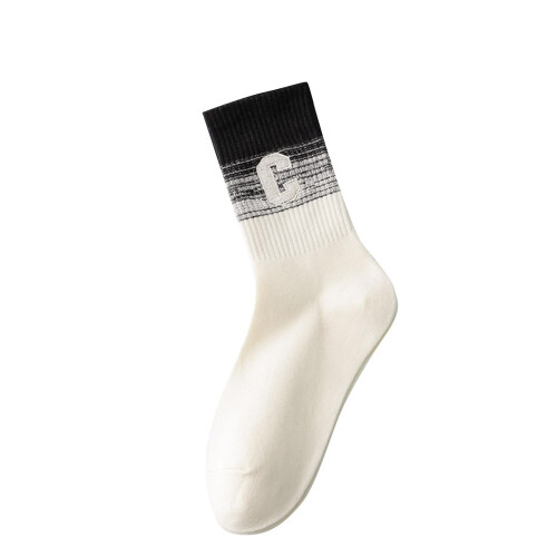 Women's Crew Socks Cotton Patterned Argyle Casual Socks