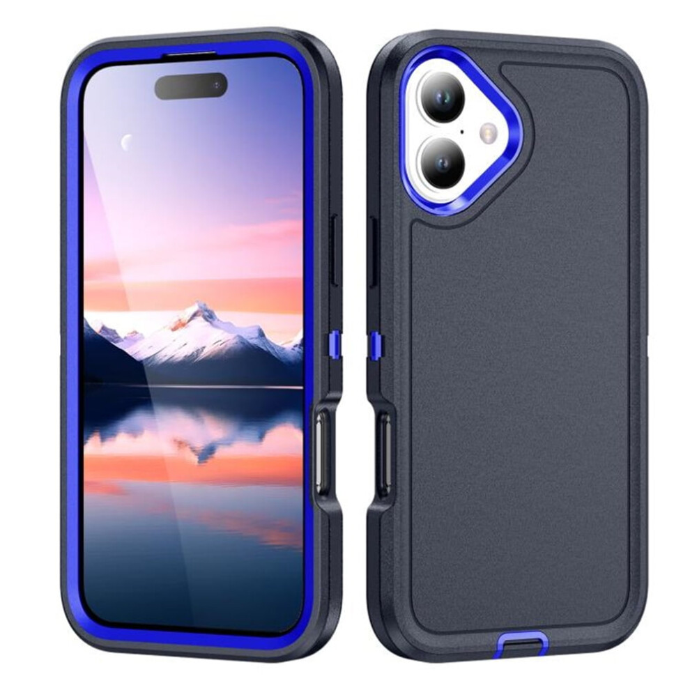 Iphone 17 6.3" Case Â Hybrid Drop-Tested, Shockproof, Slim Fit Protective Cover, (Compatible With Iphone 17) Blue 9340959411153